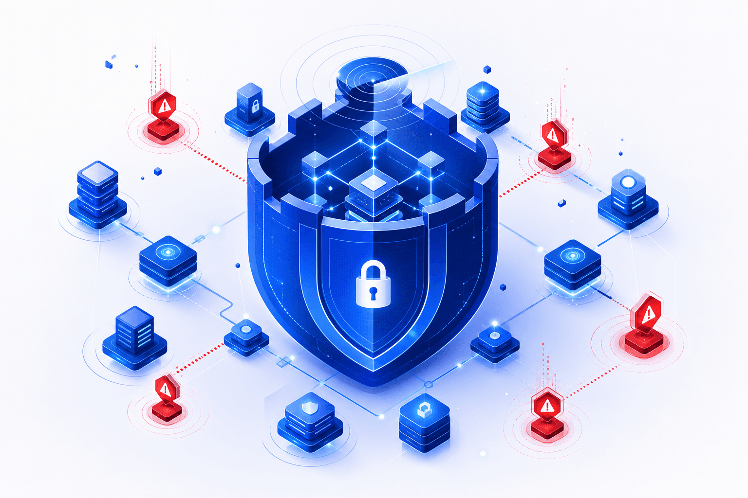 Cybersecurity platform with threat monitoring and network protection